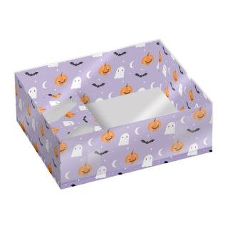 Krabičky na menší dort a 2 ks cupcakes Halloween Fright Night (sada 2 ks)